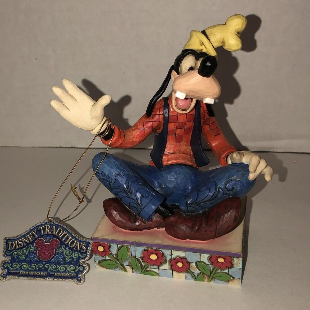 Jim Shore Disney Traditions Goofy “Gawrsh!” Figurine Enesco 4011752 w/ Tag